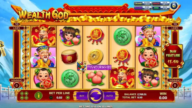 Wealth God: Slot Online RTP Tinggi dari Joker Gaming, Peluang Menang Maksimal!
