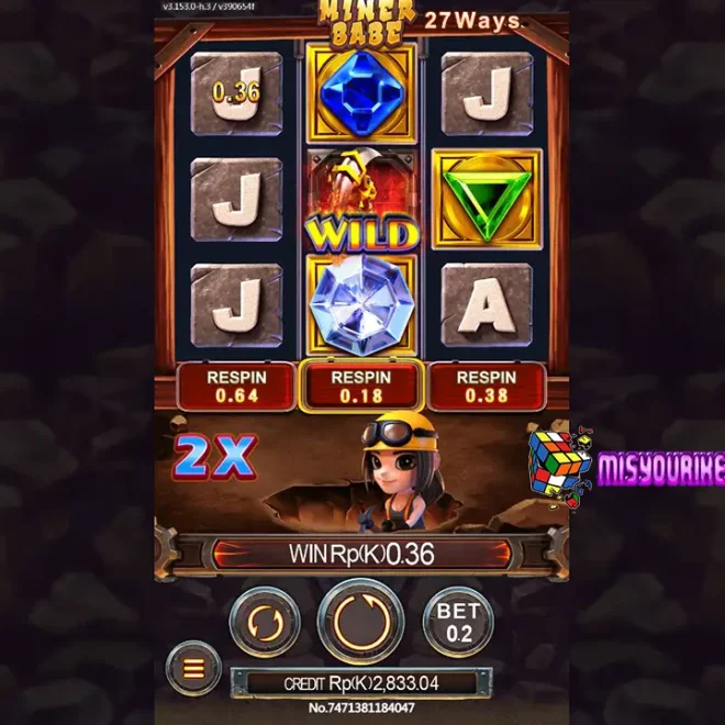 Mainkan Miner Babe, Slot Online Gacor dari Provider JDB!