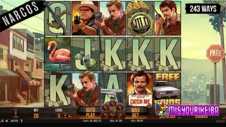 Narcos Slot Review: NetEnt Hadirkan Game Menang Besar dengan Nuansa Kriminal!