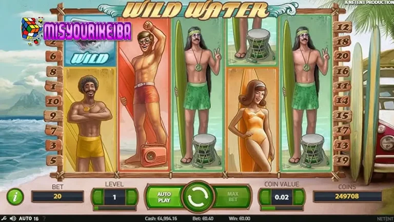 Wild Water: Slot Bertema Surfing dari NetEnt yang Siap Menghantammu dengan Maxwin!
