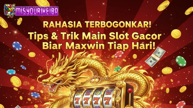 Rahasia Terbongkar! Tips & Trik Main Slot Gacor Biar Maxwin Tiap Hari! 💸🔥