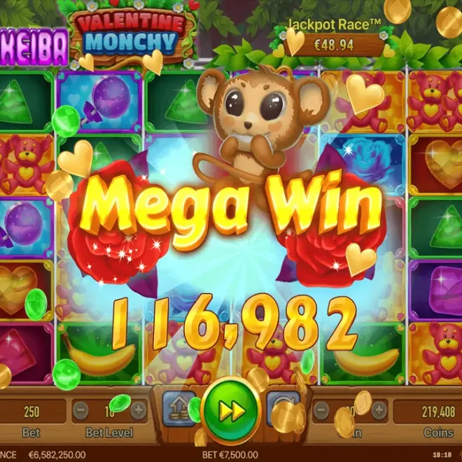 Valentine Monchy 💎💖: Slot Habanero Gaming dengan Nuansa Cinta dan Jackpot Menggiurkan